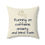 Thumbnail: Running on Caffeine, Anxiety, And Blind Faith Throw Pillow