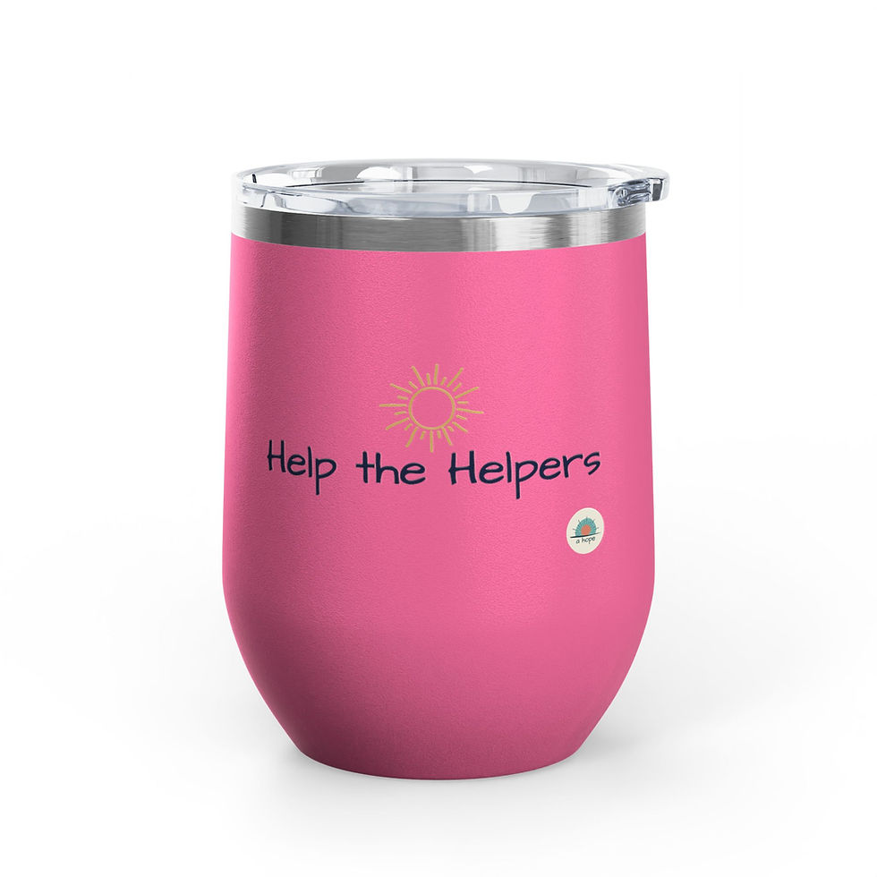 Thumbnail: Help The Helpers Wine Tumbler