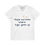 Thumbnail: Hope Survives Where Logic Gives Up V-Neck Tee