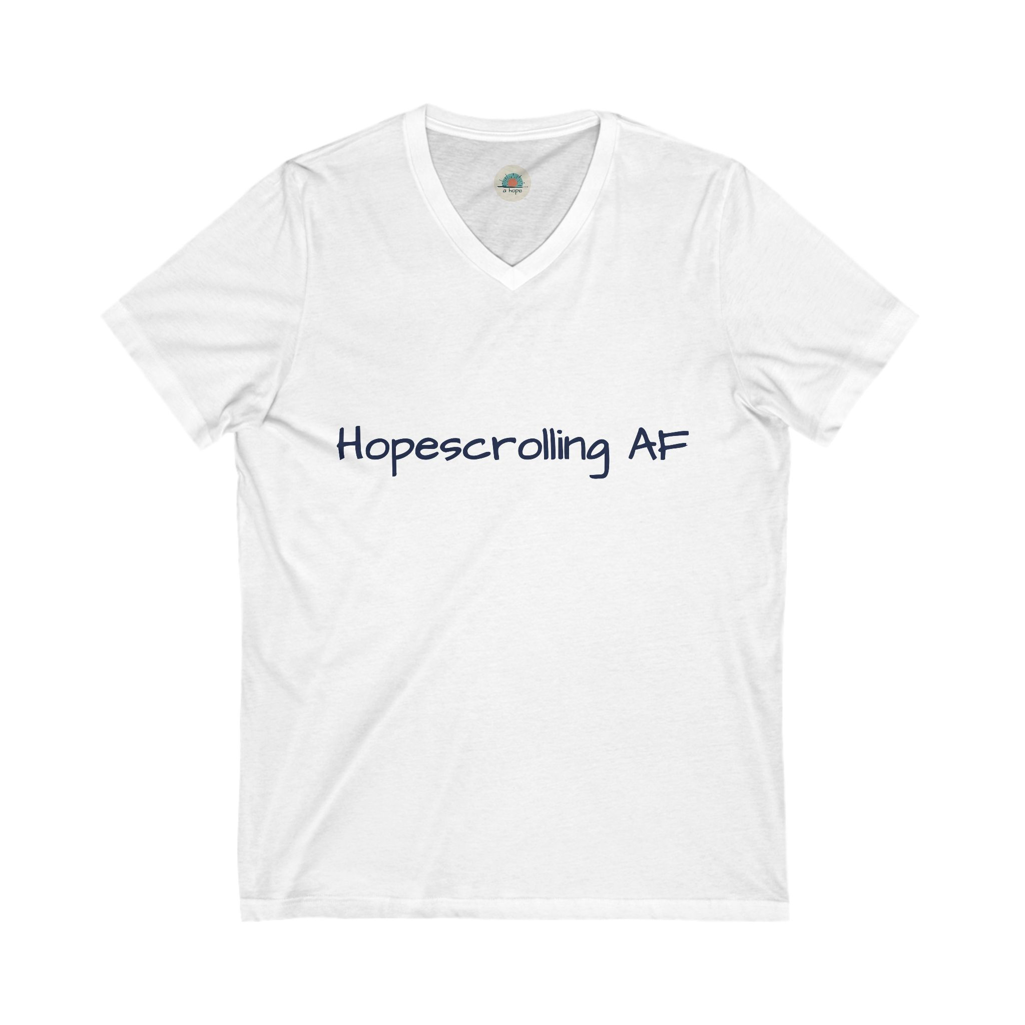 Hopescrolling AF V-Neck Tee