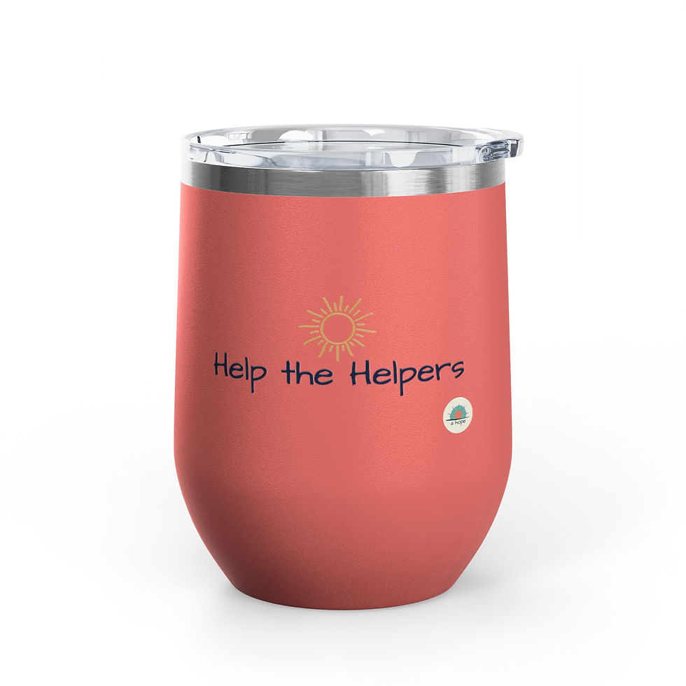 Thumbnail: Help The Helpers Wine Tumbler