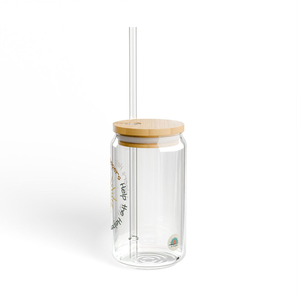 Thumbnail: Help the Helpers Glass Sipper