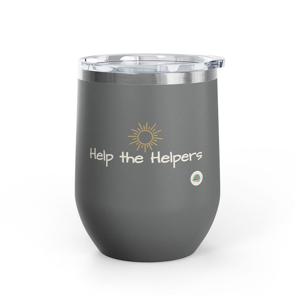 Thumbnail: Help The Helpers Wine Tumbler