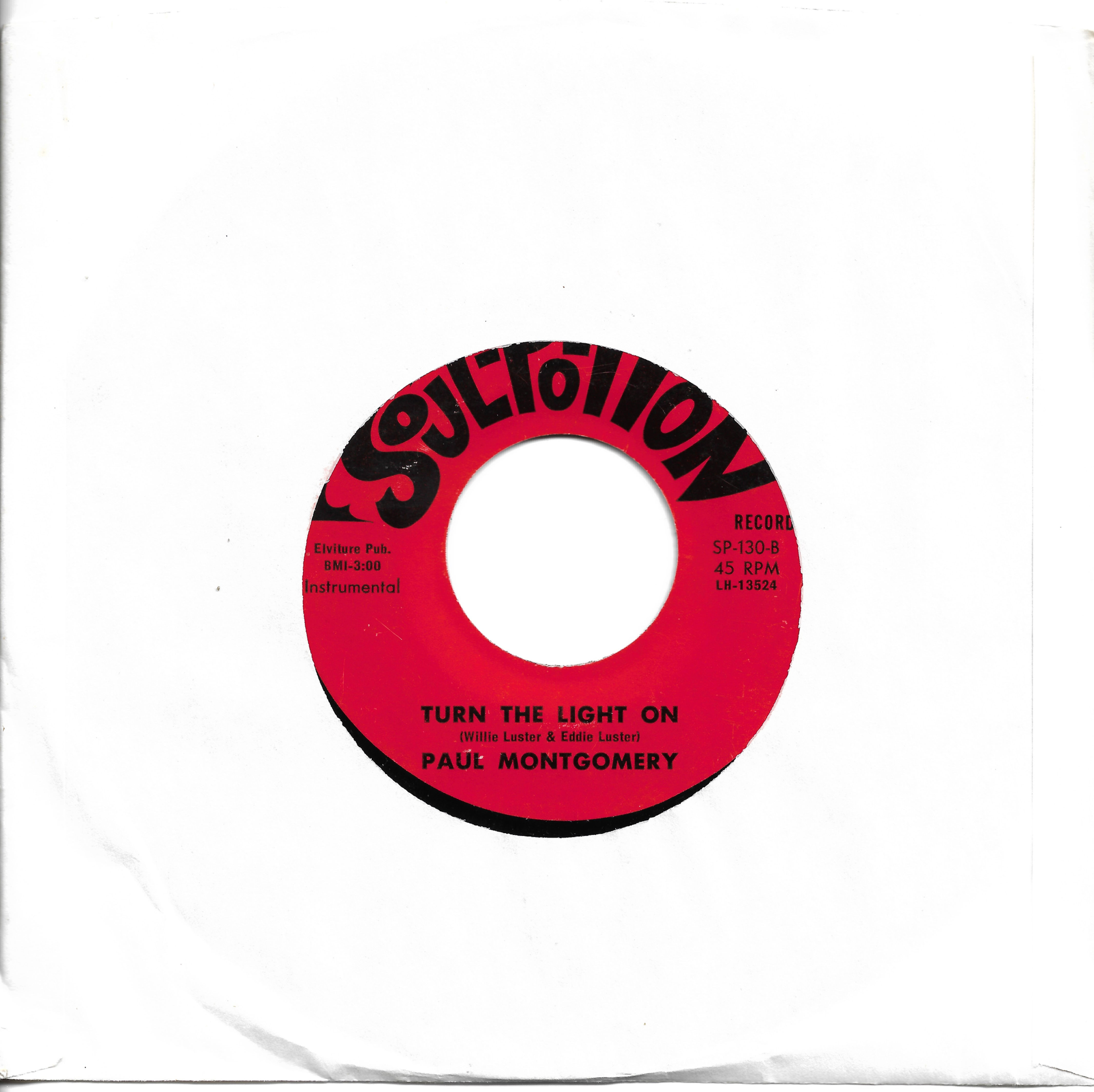 Paul Montgomery – Turn The Light On