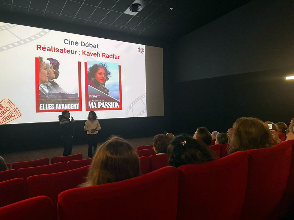 Projection en avant premier 2 court metrages "MA PASSION" et "ELLES AVANCENT"