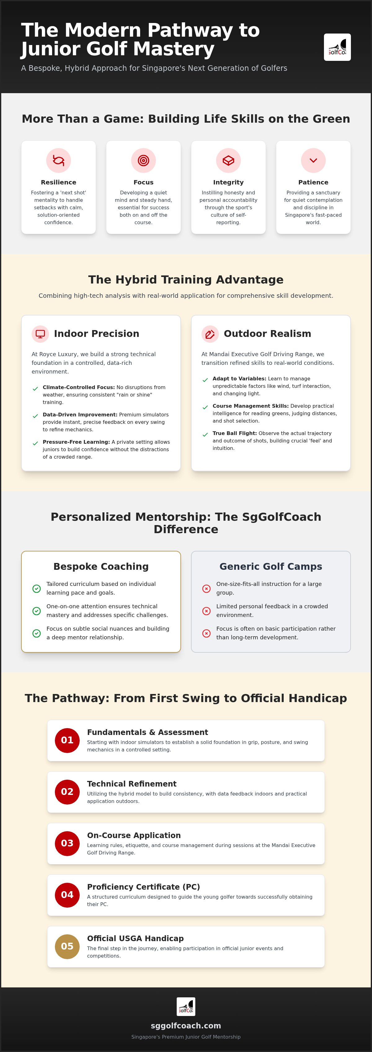 Golf camps for kids Singapore