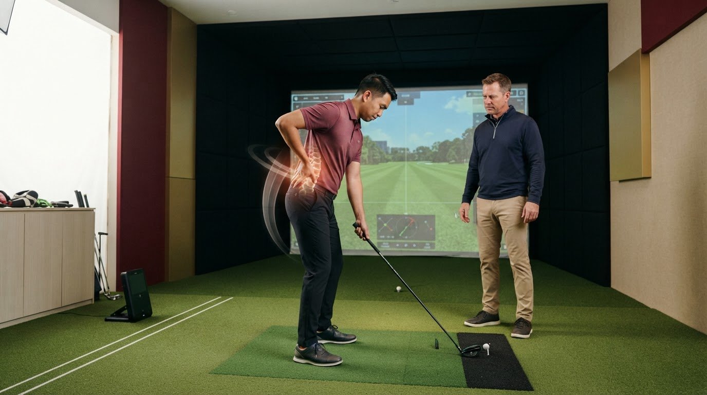 Lower Back Pain from Your Golf Swing: Causes and Posture