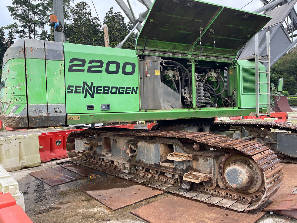 Thumbnail: Sennebogen 2200 Crawler Crane(used)