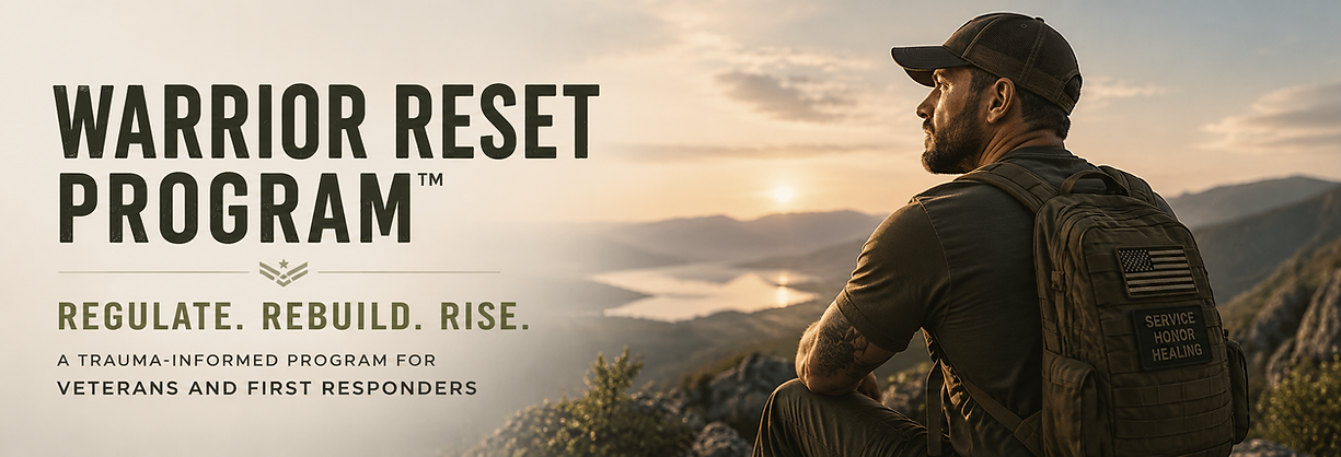 Warrior Reset Program Banner