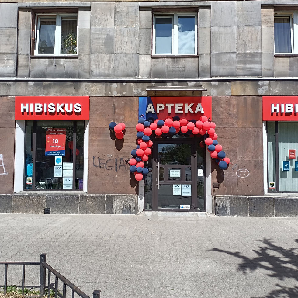 10. urodziny Apteki Hibiskus Dąbrowszczaków w Warszawie 🎉