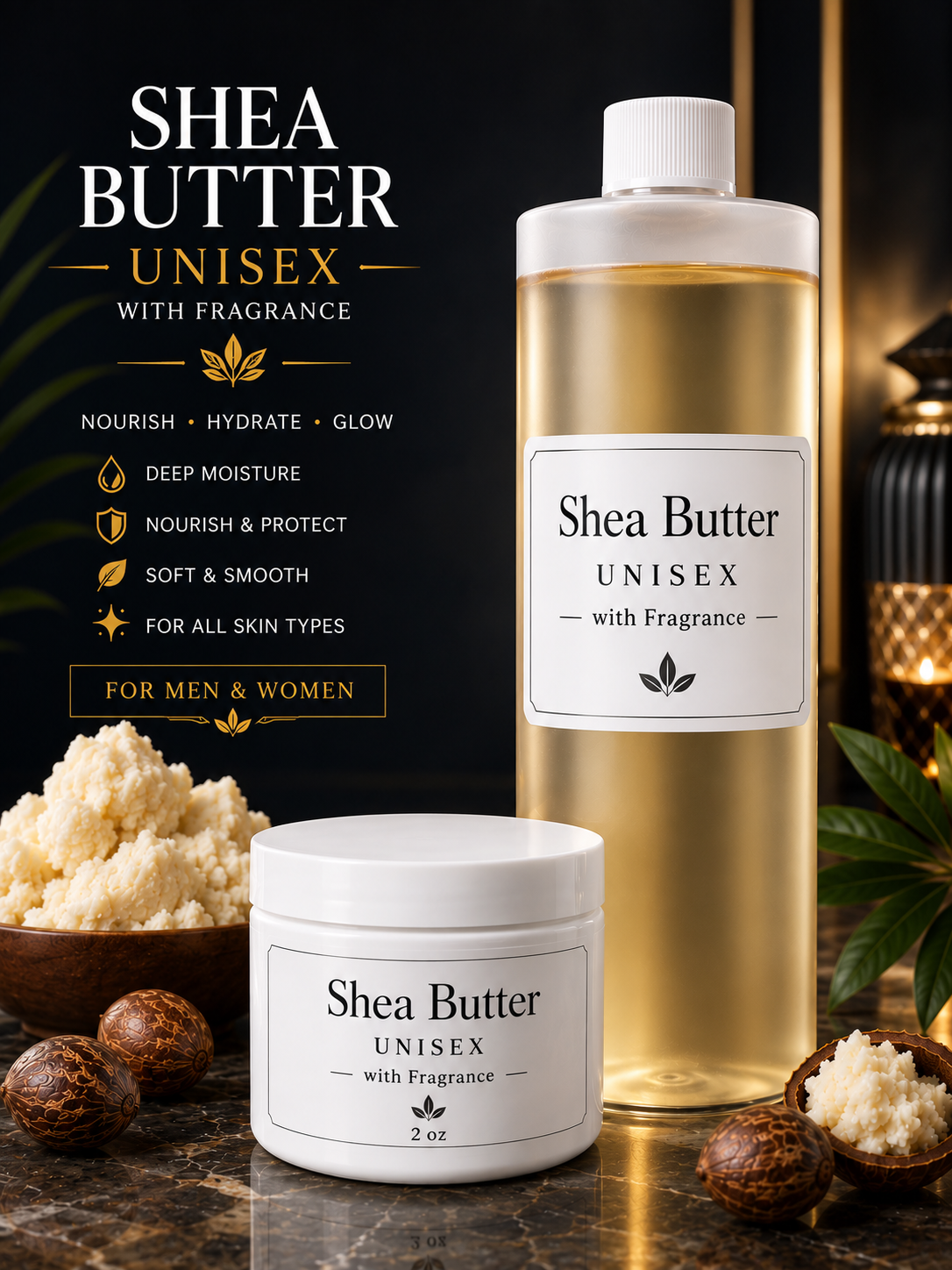 Shea Butter Unisex with Fragrance