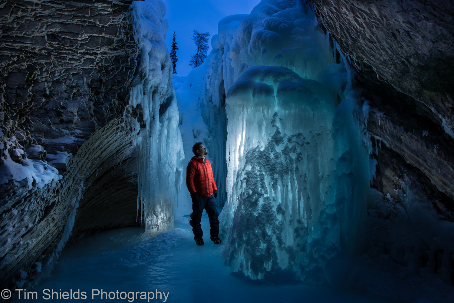 Ice Cave at Natural Bridge