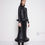 Thumbnail: CIRCLE BOTTOM SKIRT - BLACK PLEATHER