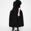 Thumbnail: BIG SLEEVE RIPPLE DRESS - GREEN