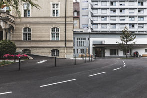 Sanatorium Kettenbrücke der barmherzigen  Schwestern | Außenanlagen  ROECK Architekten