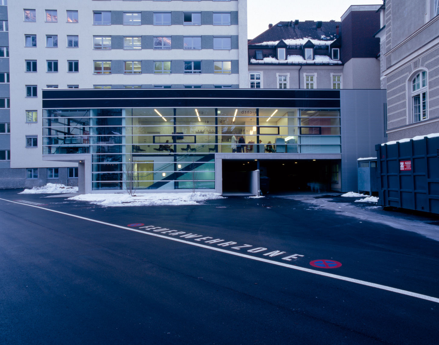 Sanatorium Kettenbrücke Radiologie | ROECK Architekten | Architekt Innsbruck | Architektur Sanatorium | Sanatorium Kettenbrücke | Architekturbüro Tirol