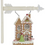 Thumbnail: K&K lighted, Glittered & Frosted Gingerbread House Sign