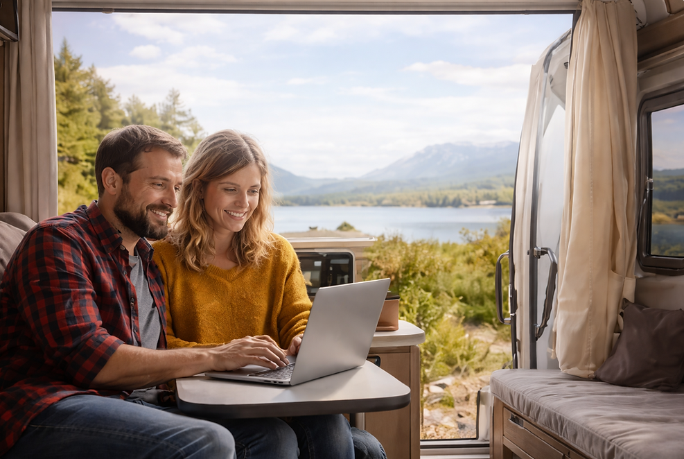 Camper internet oplossing
