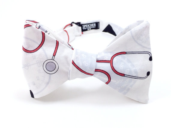 Stethoscope Bow Tie
