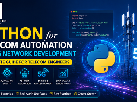 Python for Telecom Automation & 5G