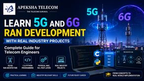 5G RAN Development Using C and Python