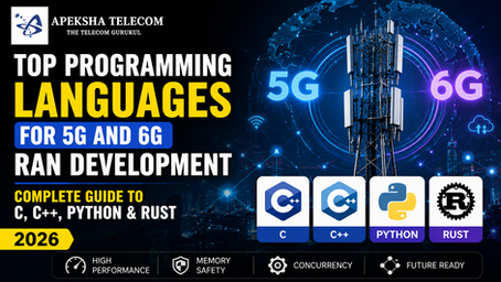 Top Languages for 5G & 6G RAN Development