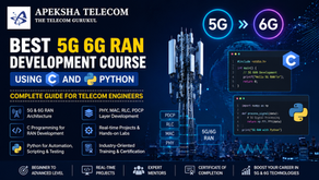 Best 5G 6G RAN Development Course Using C and Python