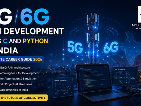 5G 6G RAN Development Using C and Python