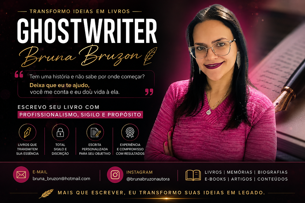 O que é um escritor fantasma?