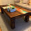 Miniatura: Mesa de centro madera y línea en patchwork