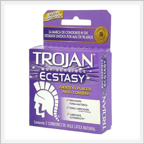 Trojan Condom Ecstasy Very Sensitive (2 count) | vacationstore Trojan Condom Ecstasy Very Sensitive (2 count) | vacationstore