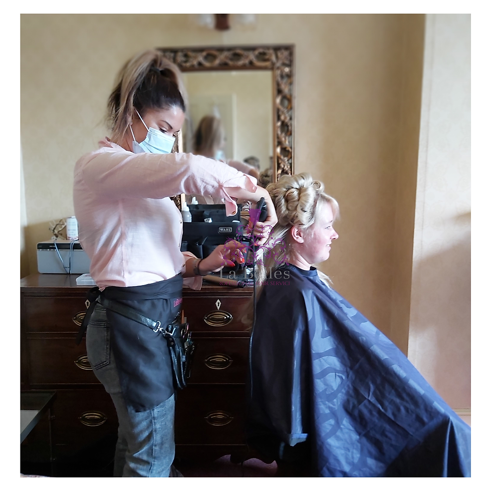 charlene parchment founder and lead hair stylist for labelles professional hair service