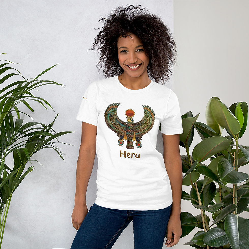 Thumbnail: Heru(African Spirituality) Short-Sleeve Unisex T-Shirt