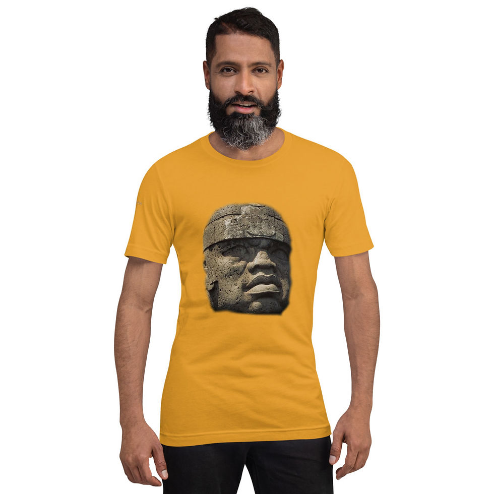 Thumbnail: Original Man-Almec Head Short-Sleeve Unisex T-Shirt