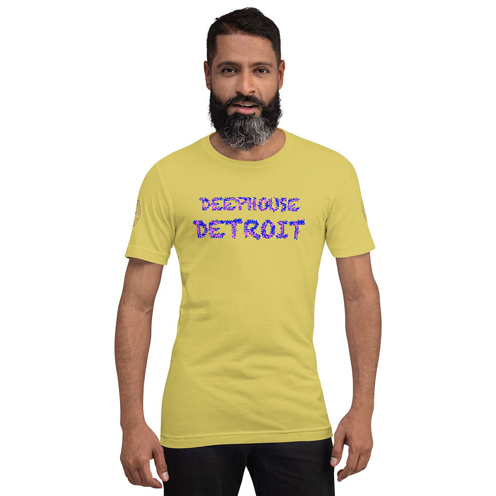 Thumbnail: DeepHouse Detroit Purple-Luv Unisex t-shirt