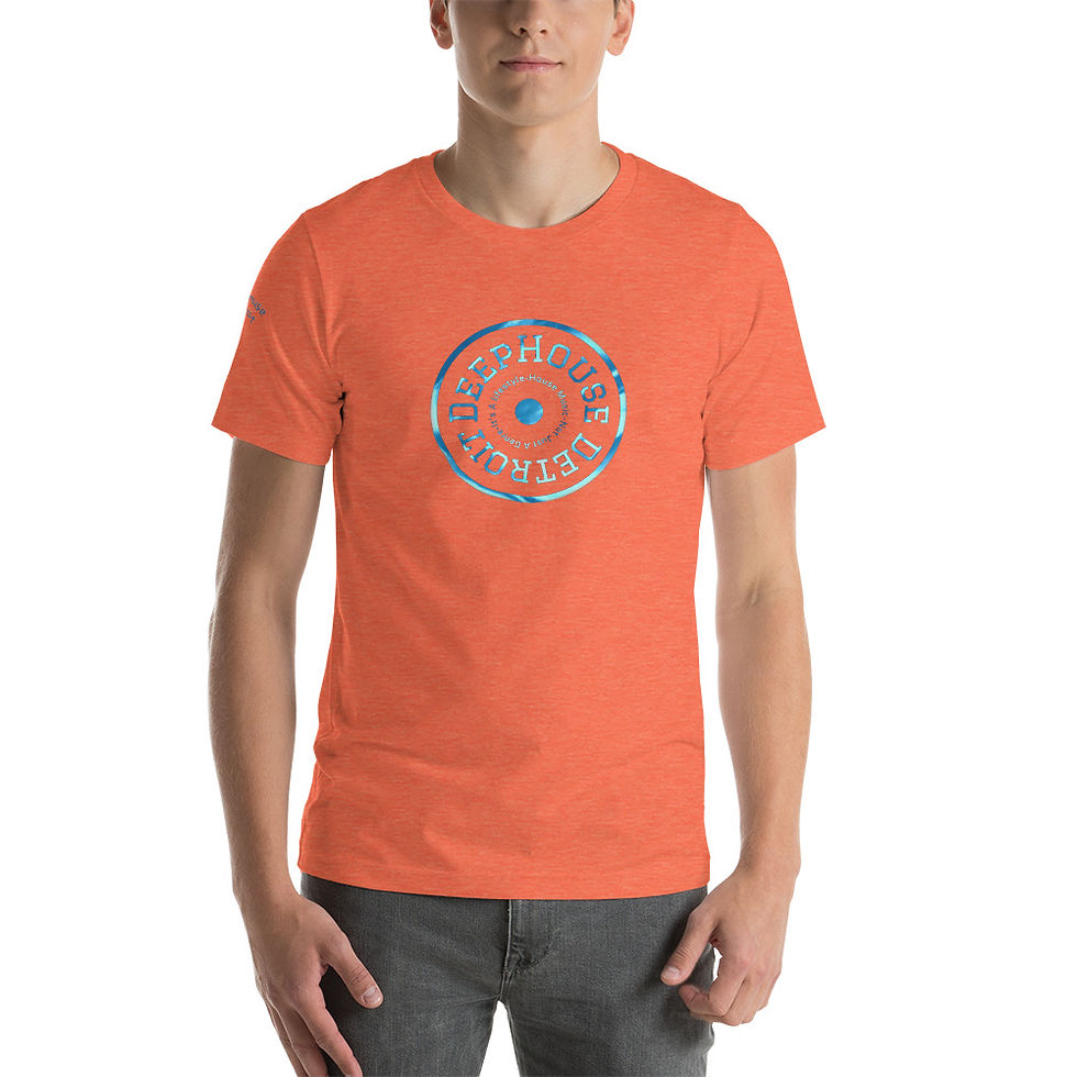 Thumbnail: DeepHouse Detroit Nite Blu Short-Sleeve Unisex T-Shirt copy