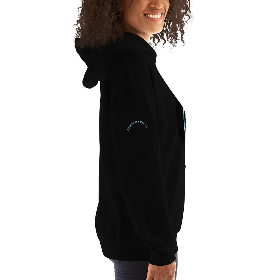 Thumbnail: DeepHouse Detroit official Label Logo HoodieUnisex Hoodie