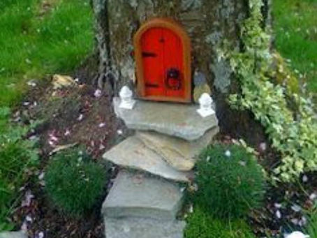 My inner child opens the little red door