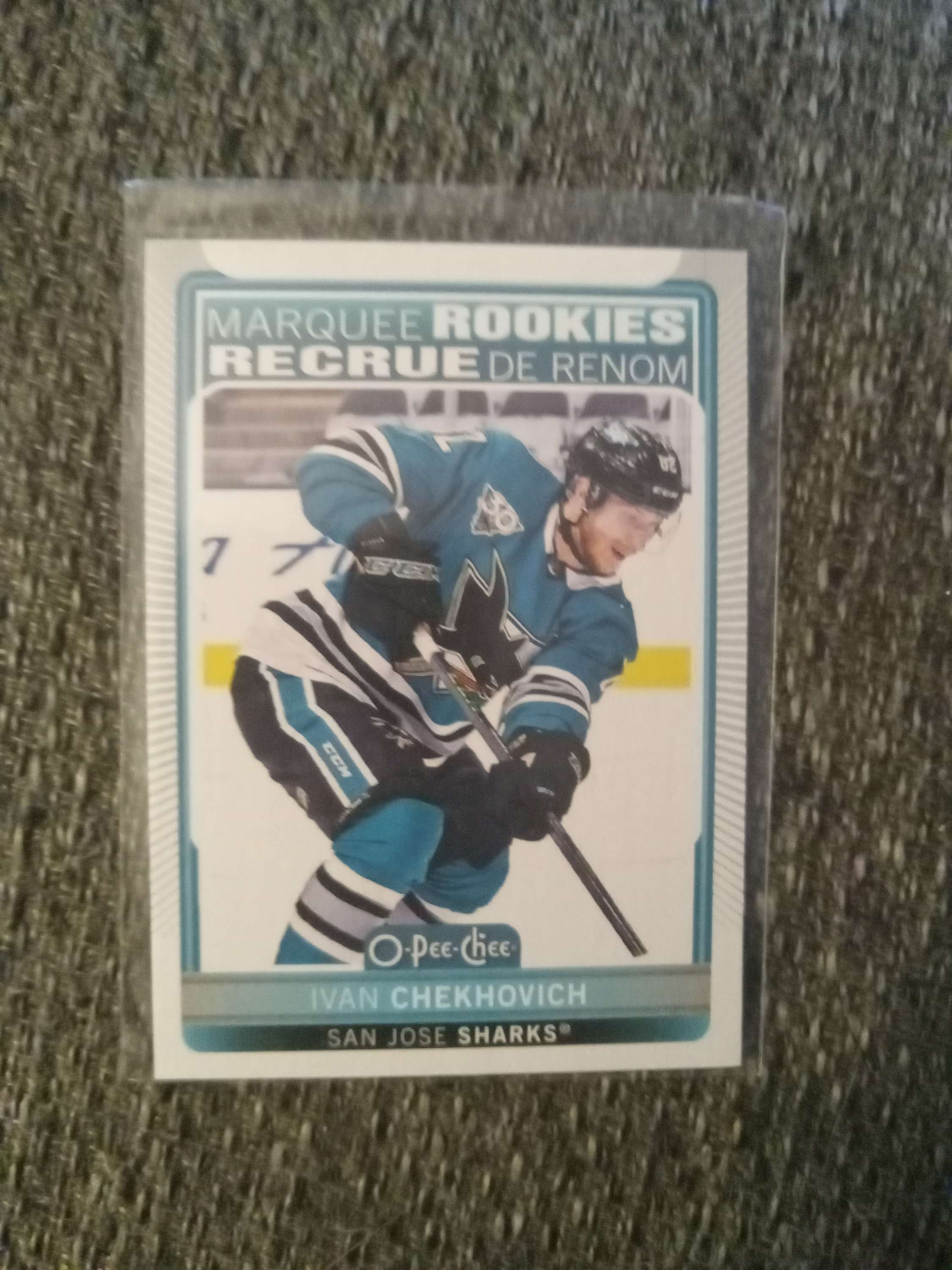 2021-22 O-PEE-CHEE Hockey Ivan Chekhovich RC Marquee Rookies Card #518 Sharks