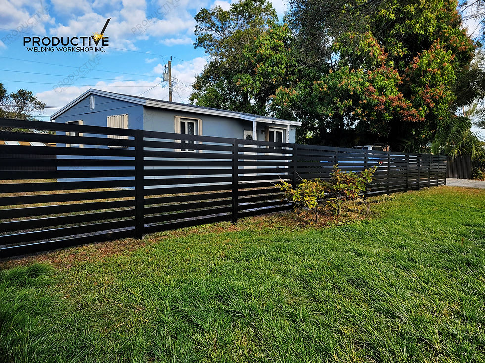 Horizontal Stat Fence