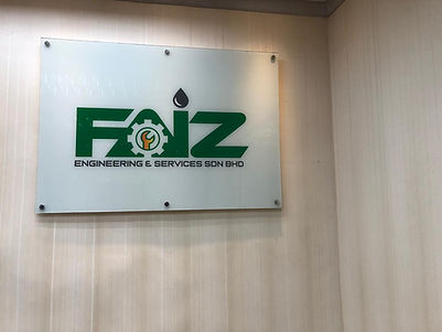 Manjung Signboard Indoor