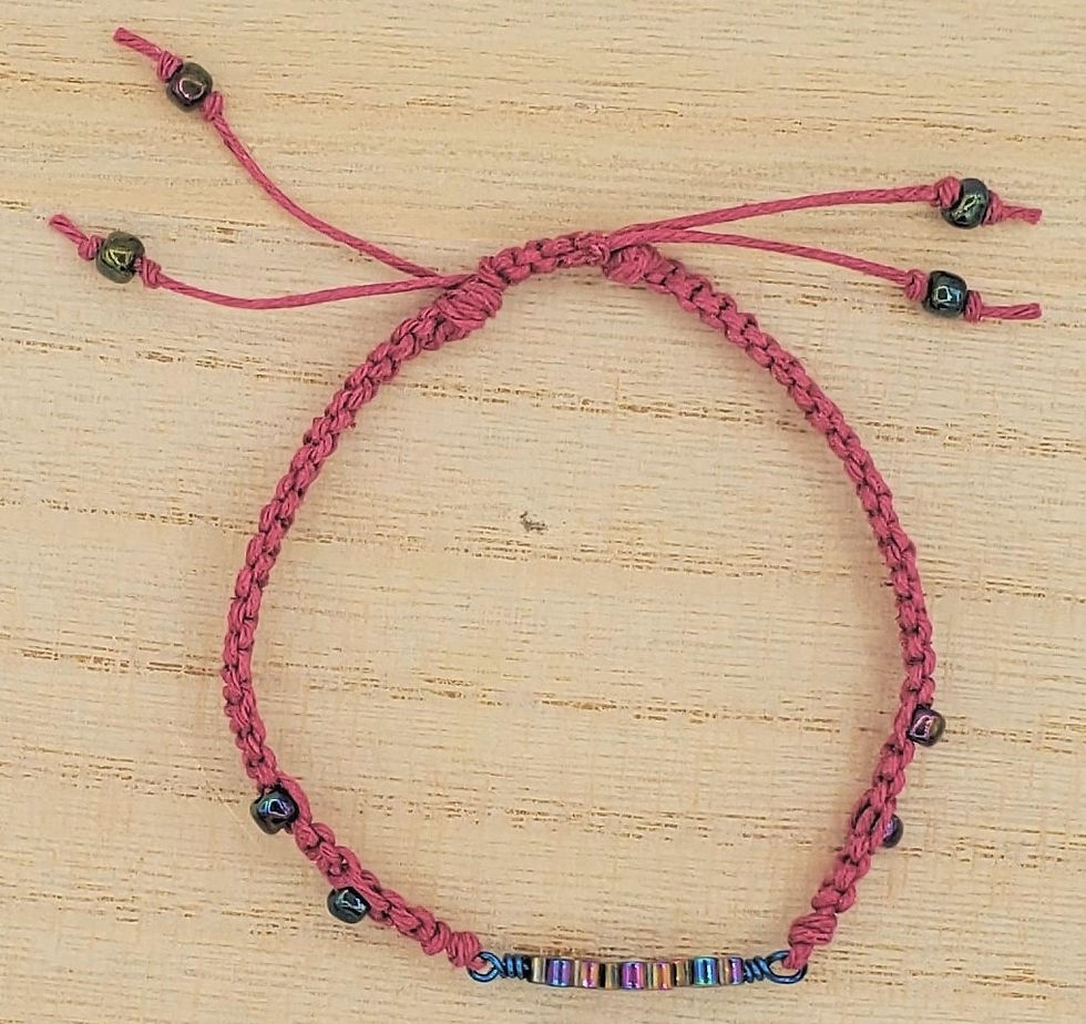 Thumbnail: Hot Pink Peacock Colored Flowers