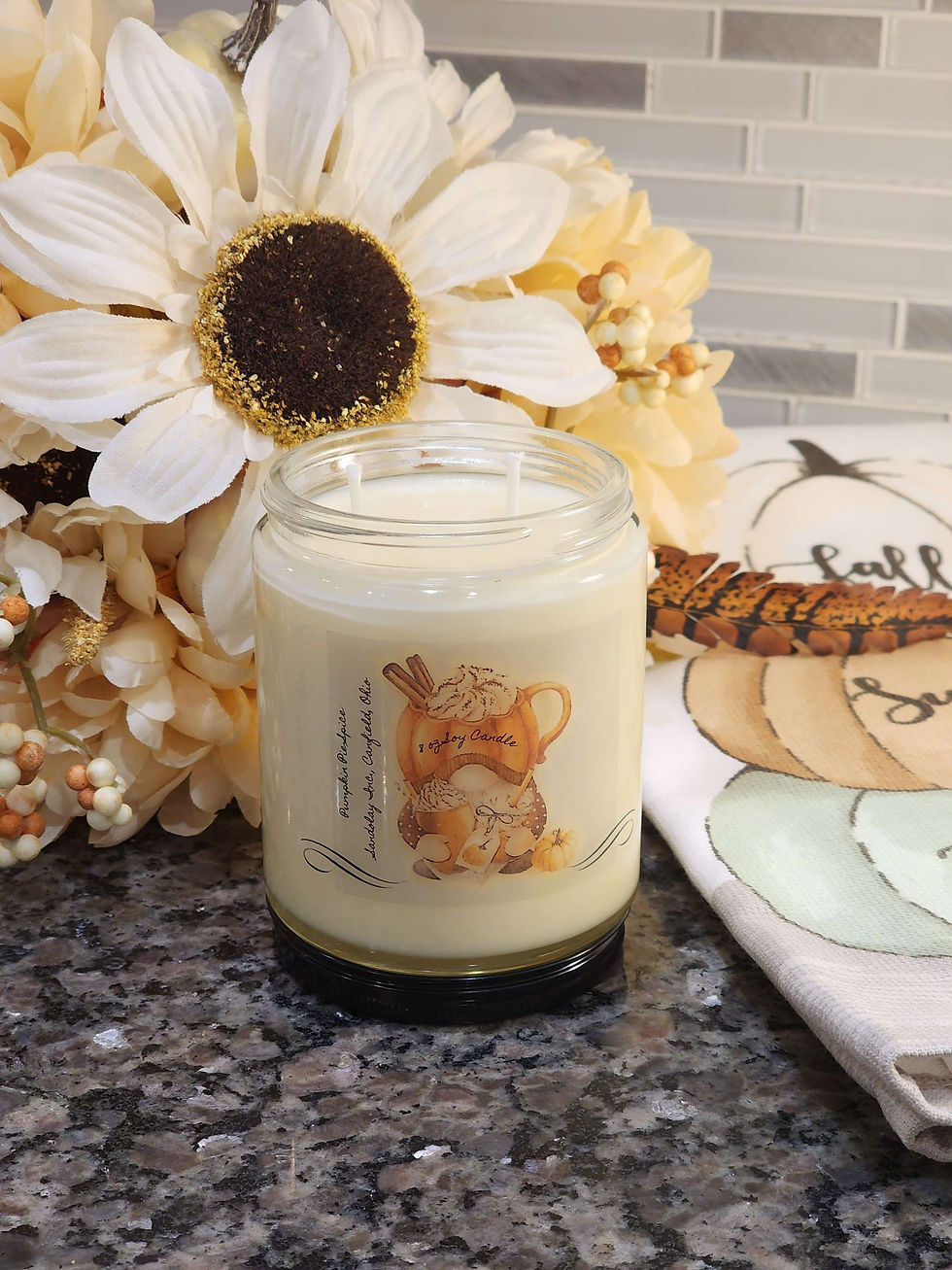 Thumbnail: Pumpkin Pie Spice 8oz Soy Candle