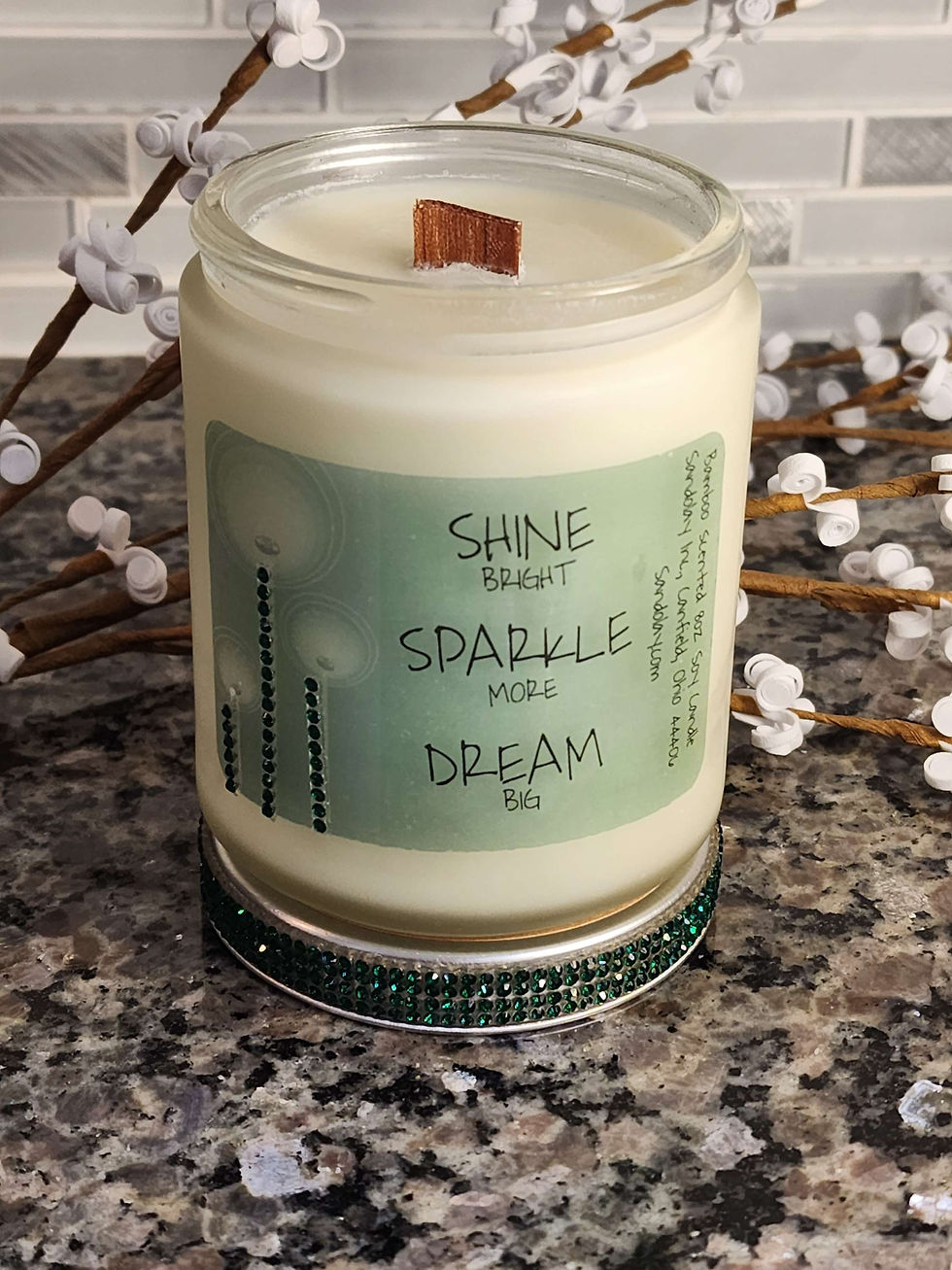 Thumbnail: SHINE SPARKLE DREAM- Designer 8oz Soy Candle