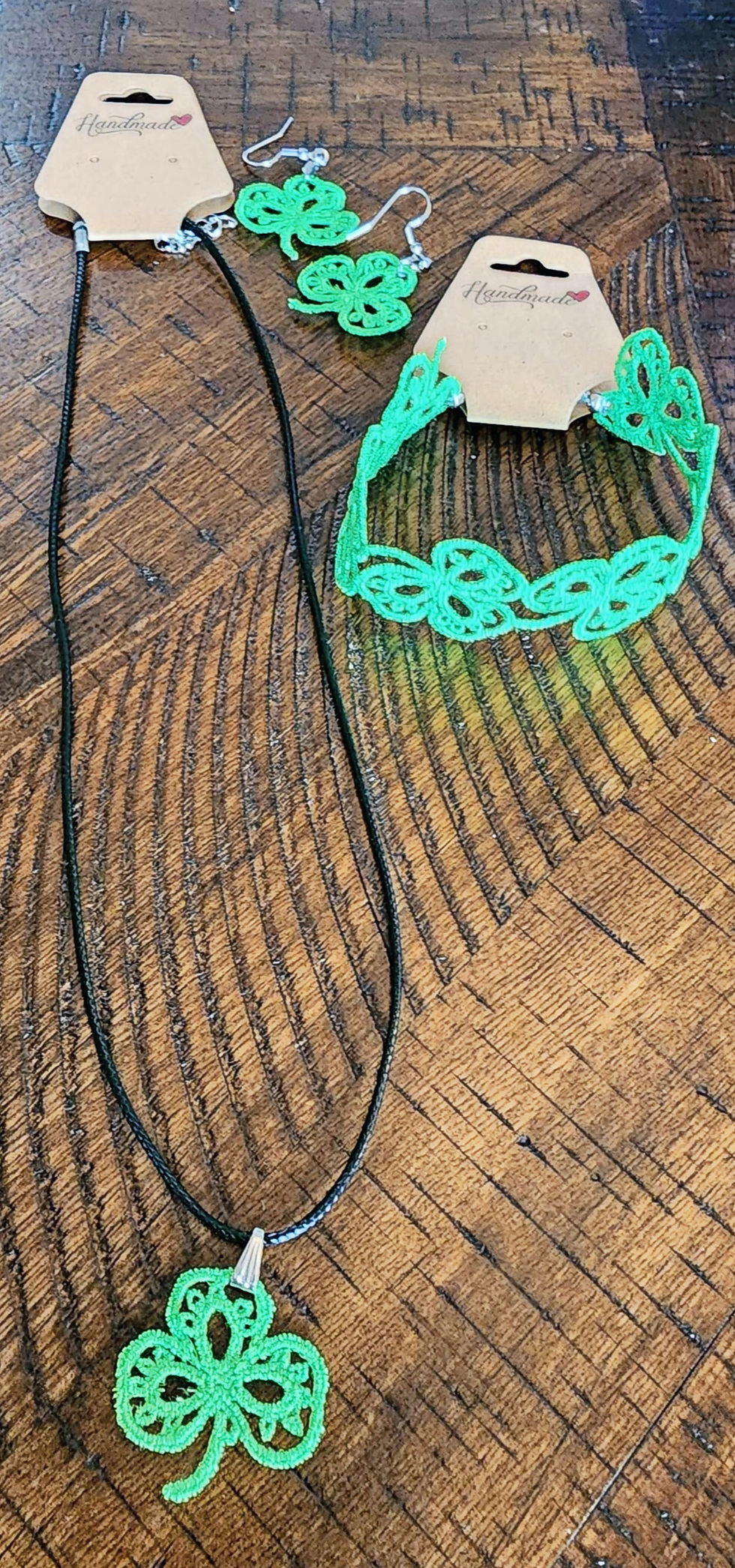 Thumbnail: Shamrock Necklace - St. Patrick's Day