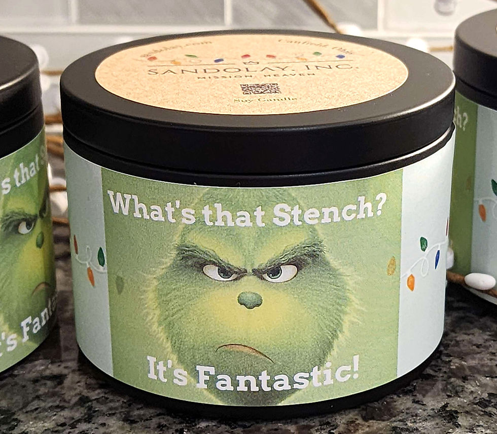 Thumbnail: Grinch "What's That Stench? It's Fantastic!" - Cranberry Spice Aroma 8oz Soy