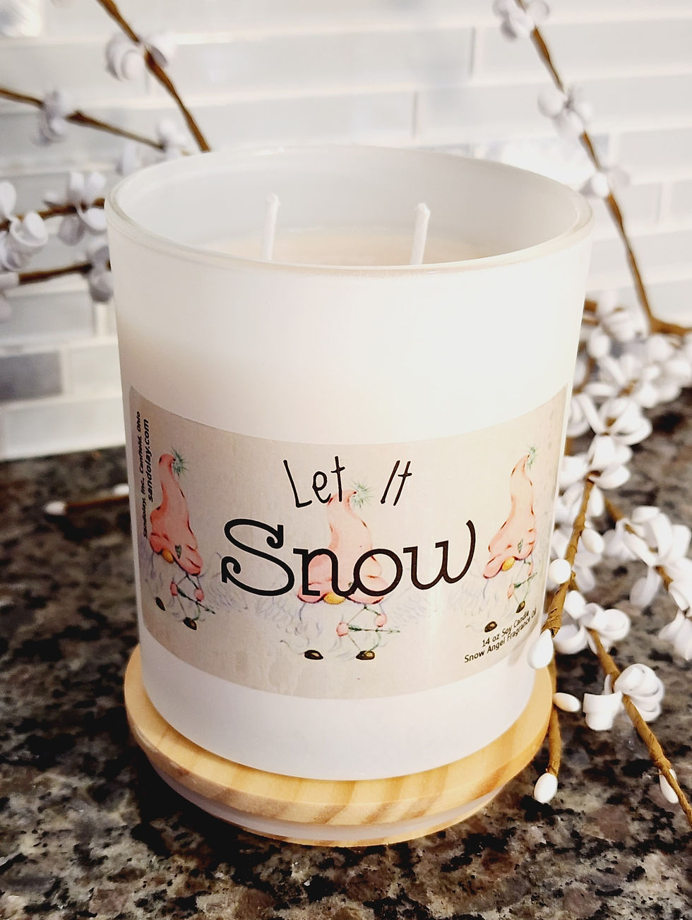 Thumbnail: Let It Snow - Snow Angel Aroma 14oz Soy Candle
