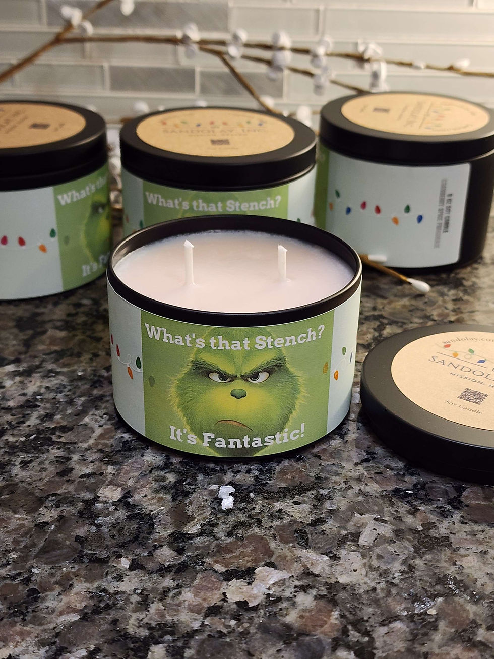 Thumbnail: Grinch "What's That Stench? It's Fantastic!" - Cranberry Spice Aroma 8oz Soy