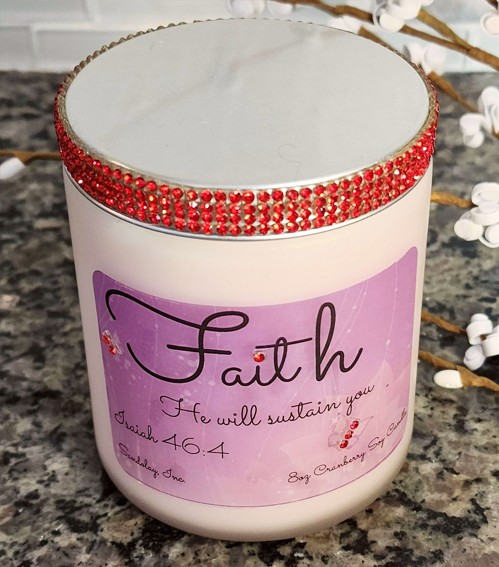 Thumbnail: Isaiah 46:4- Designer 8oz Soy Candle