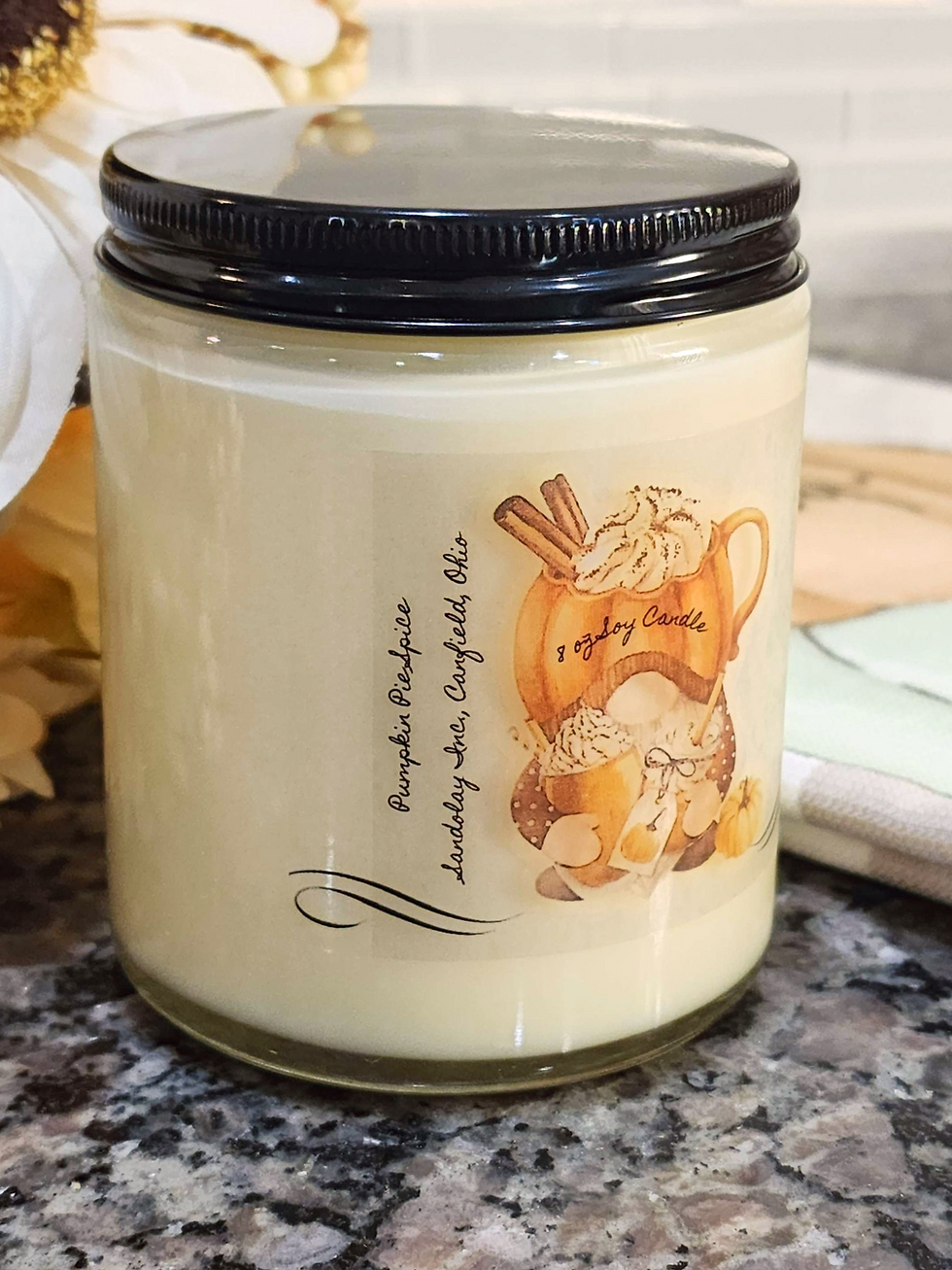 Thumbnail: Pumpkin Pie Spice 8oz Soy Candle